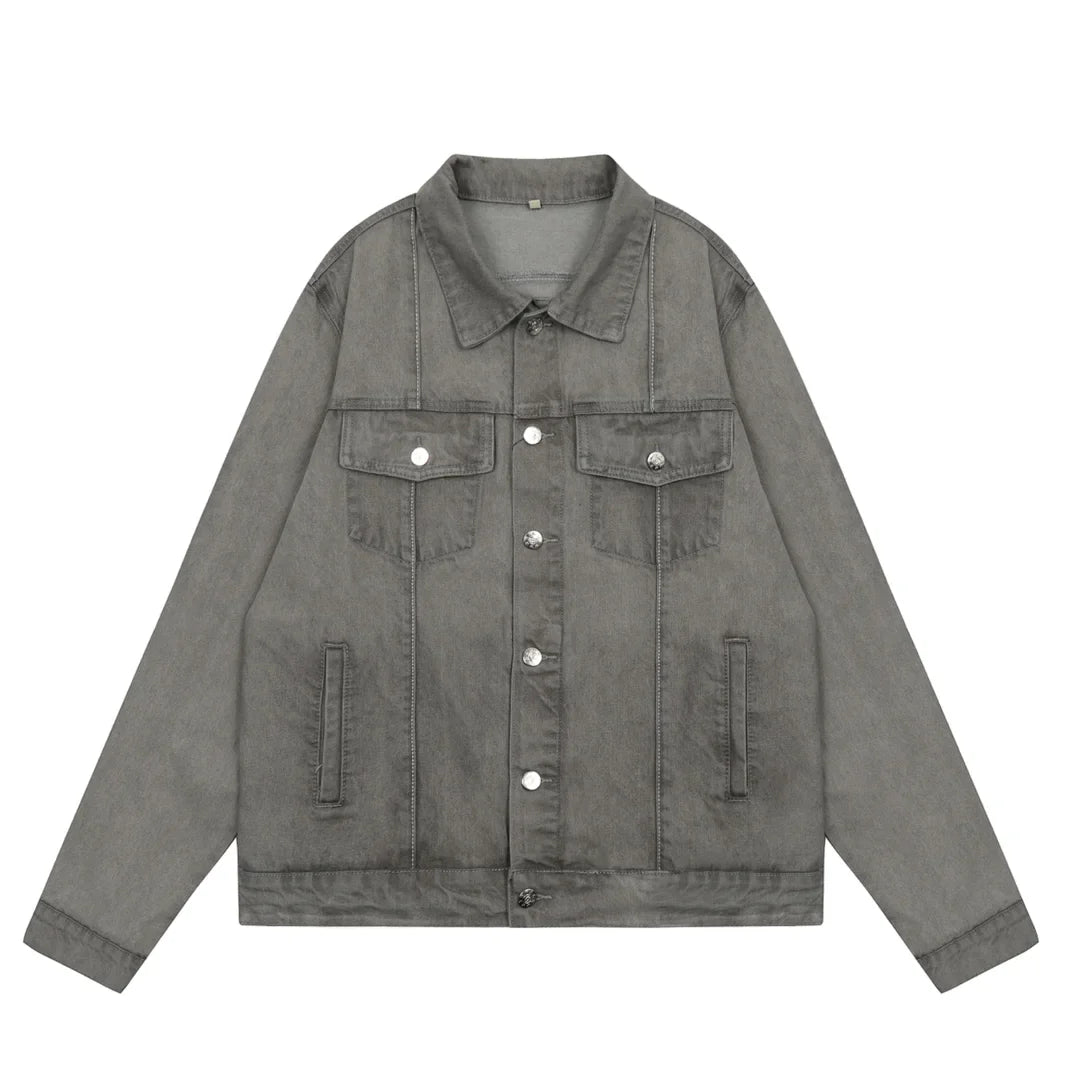 Corteiz Grau Denim Set: Hochwertige Streetwear für Exklusiven Urbanen Style