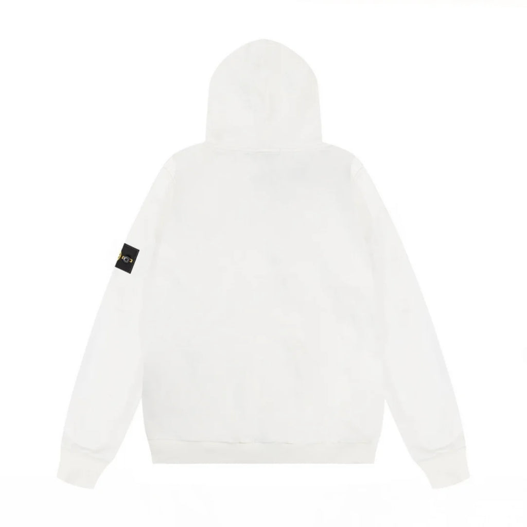 Stone Island Premium Herren Hoodie – Innovative Textiltechnologie, Militär-inspirierter Streetwear-Stil