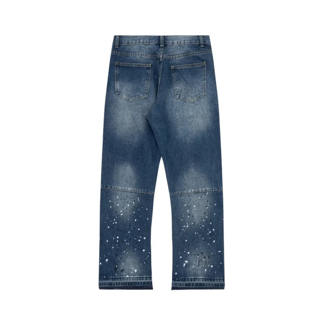 Gallery Dept. Handbemalte Designer Denim Jeans – Künstlerische Streetwear für Unisex