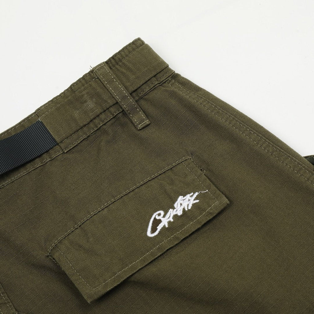 Corteiz Grüne Cargo Shorts: Stylish, Bequem & Funktionell für Streetwear-Looks