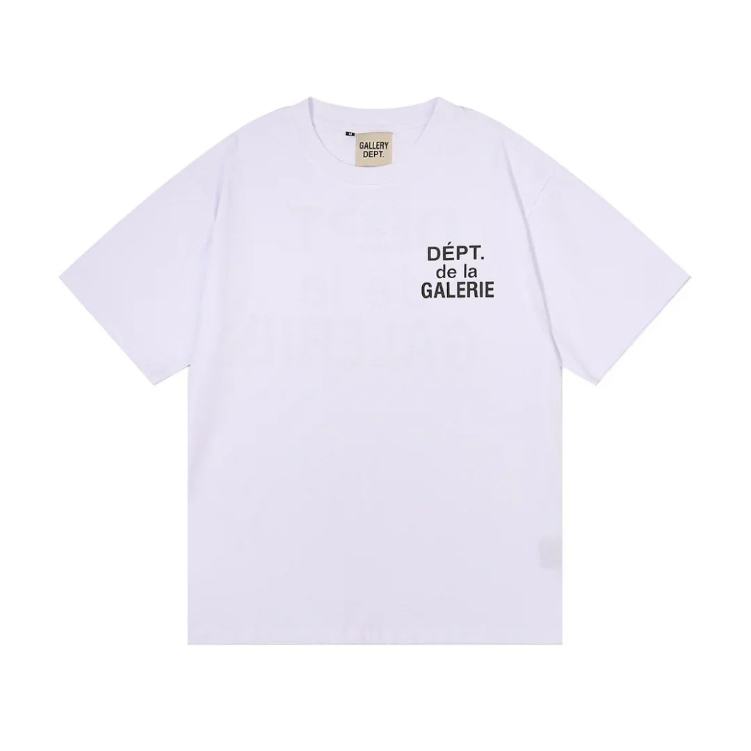 Gallery Dept. Kreatives Handgefertigtes Oversized T-Shirt mit Street-Art Deconstruction