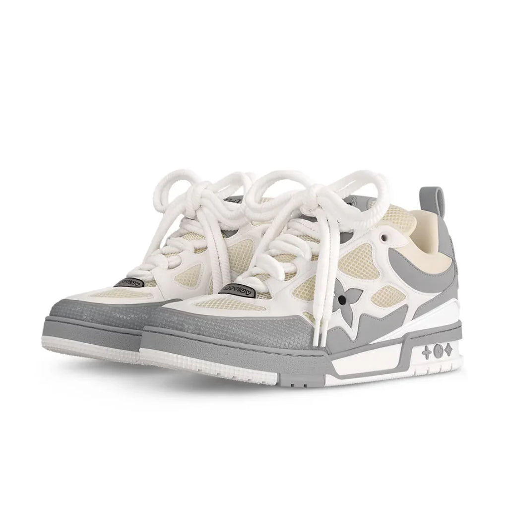 Luxuriöse Louis Vuitton Skate Sneaker Grau – Exklusive Designer Schuhe Herren