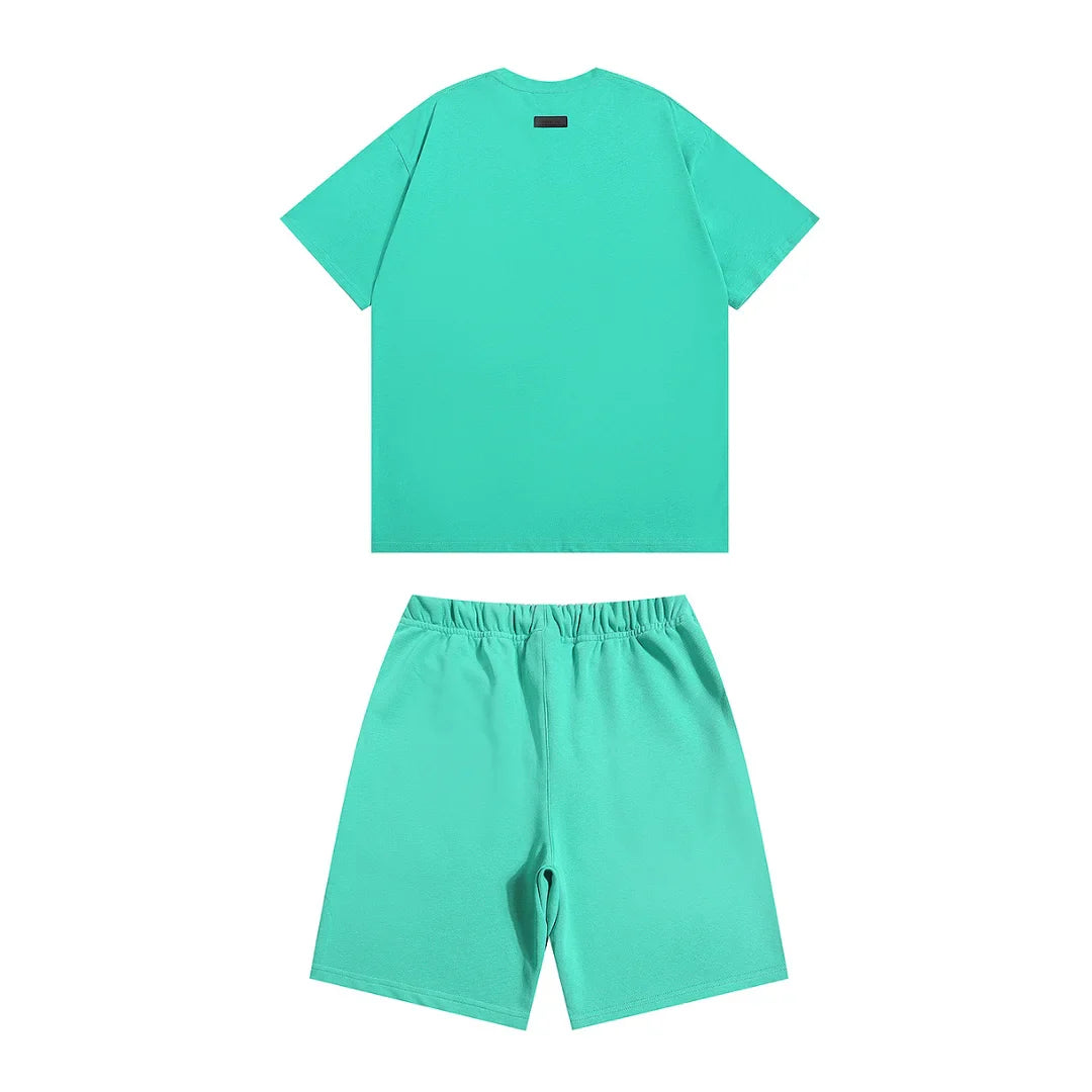 Essentials Fear of God Lässiges Streetwear Kurzarm-Set – Bequem & Stilvoll