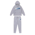 Trapstar Decoded Ice Chenille Trainingsanzug Grau – Luxuriöses Streetwear Set für Herren