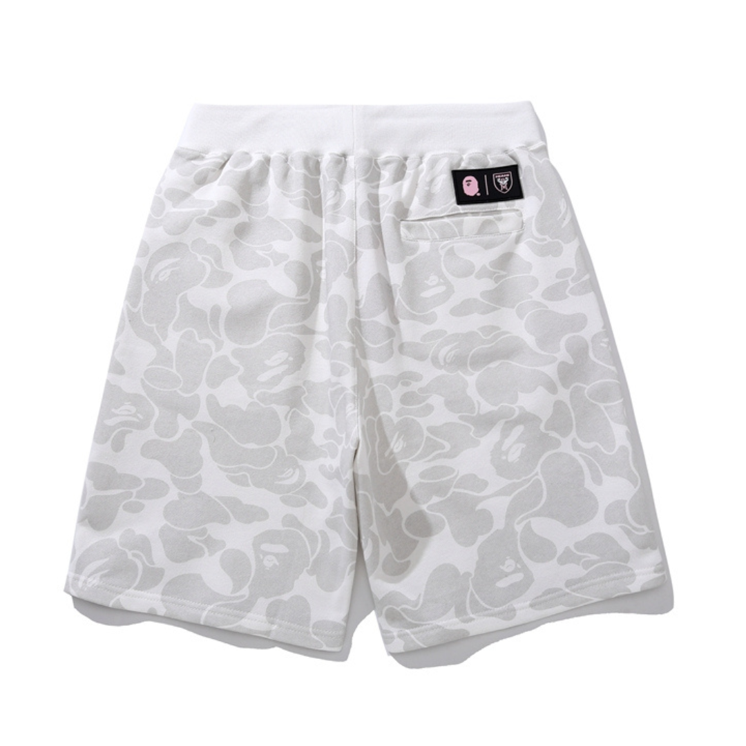 Bape Miami Streetwear Set: Stylisches T-Shirt & Shorts für Herren, Bequem
