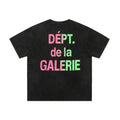 Gallery Dept. Künstlerisches Oversize T-Shirt – Handbemalt, Einzigartig, Streetwear