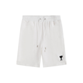 AMI Paris Herren Shorts: Stylisch, Bequem, Hochwertige Baumwolle, Vielseitig, Schwarz/Weiß