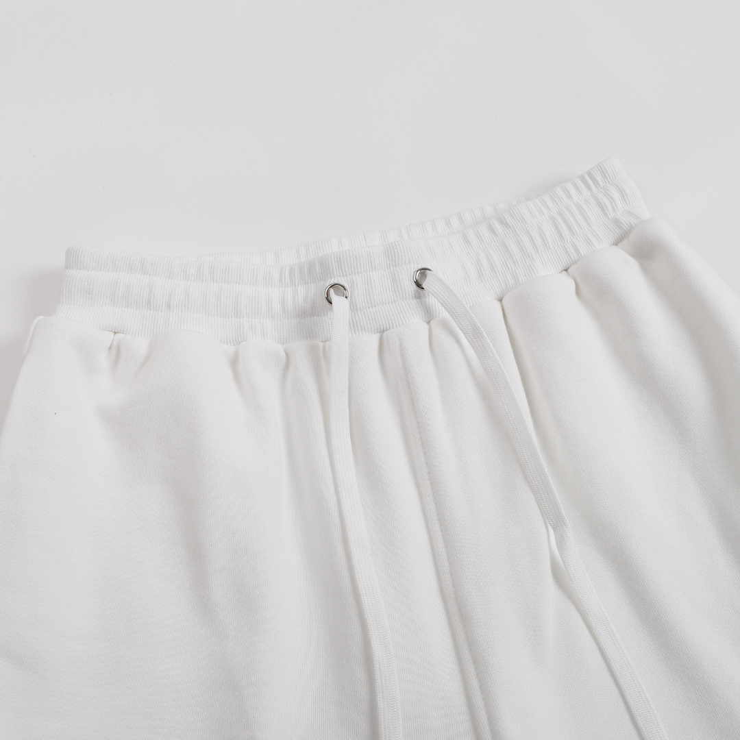 AMI Paris Herren Shorts: Stylisch, Bequem, Hochwertige Baumwolle, Vielseitig, Schwarz/Weiß