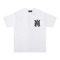 Amiri Luxus Logo T-Shirt Herren Schwarz Baumwolle Designer Streetwear Stil