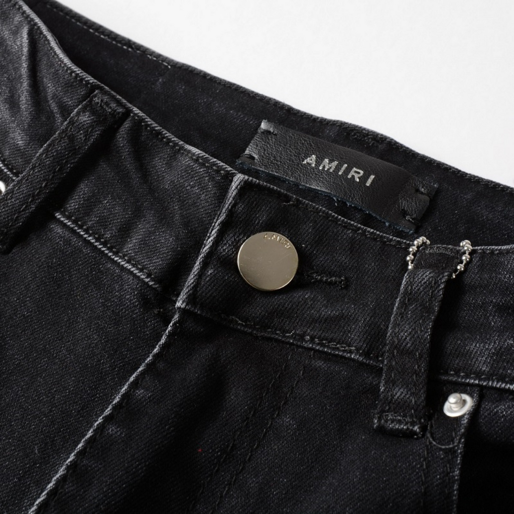 Amiri MX1 Distressed Jeans Herren – Luxuriöse Designer Ripped Denim Hose