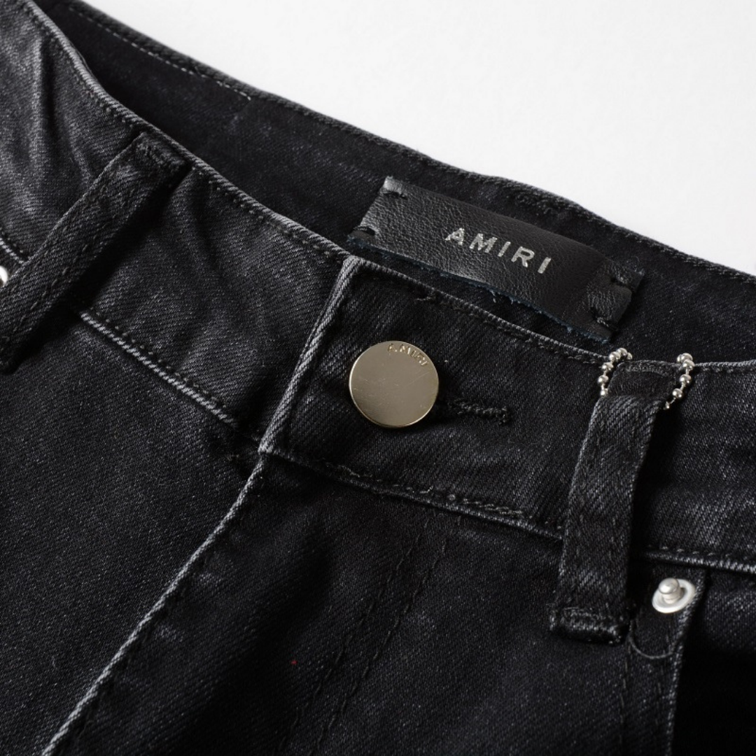 Amiri MX1 Distressed Jeans Herren – Luxuriöse Designer Ripped Denim Hose