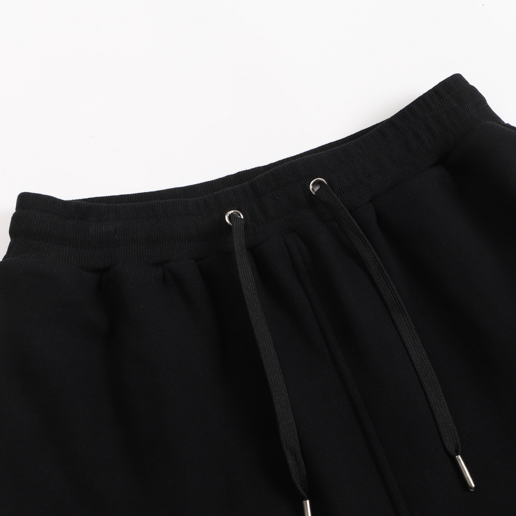 AMI Paris Herren Shorts: Stylisch, Bequem, Hochwertige Baumwolle, Vielseitig, Schwarz/Weiß