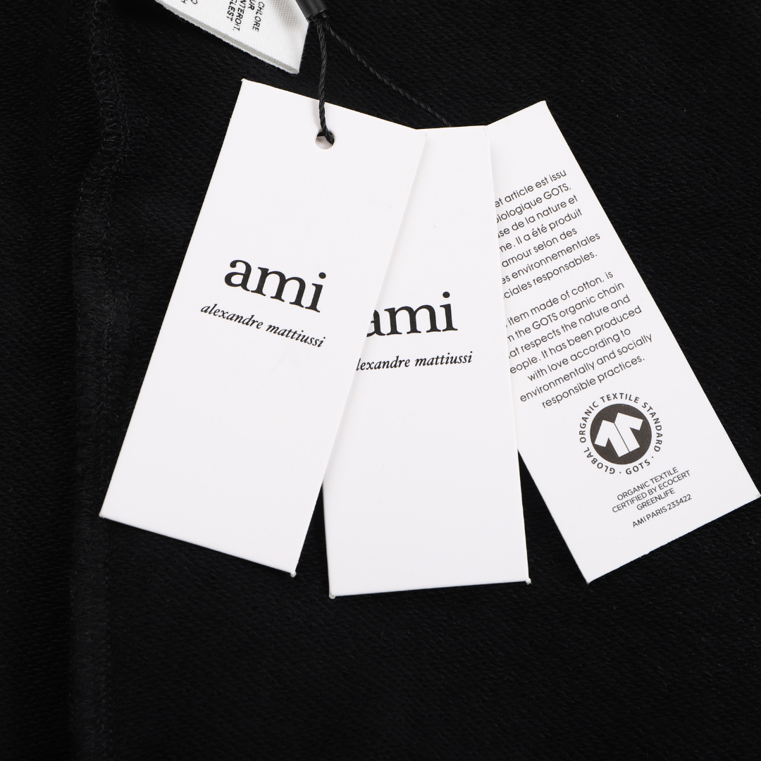 AMI Paris Herren Shorts: Stylisch, Bequem, Hochwertige Baumwolle, Vielseitig, Schwarz/Weiß