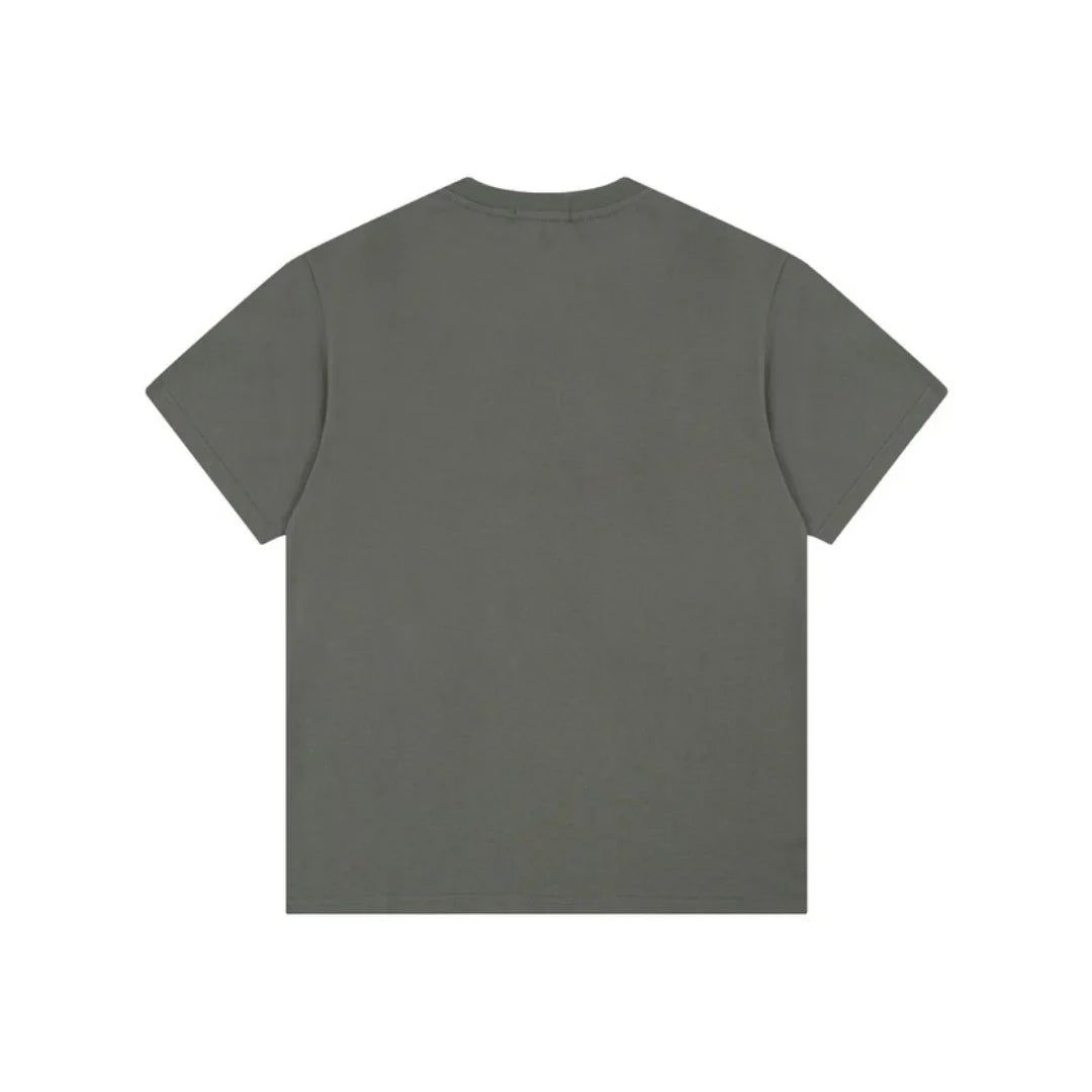 Authentisches Stone Island Herren T-Shirt Baumwolle Kompass-Logo Kurzarm Design