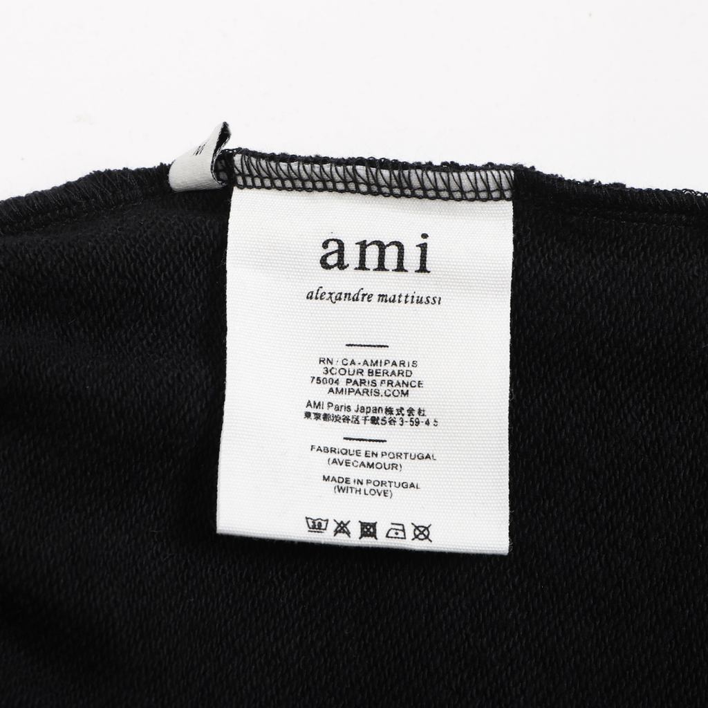 AMI Paris Herren Shorts: Stylisch, Bequem, Hochwertige Baumwolle, Vielseitig, Schwarz/Weiß