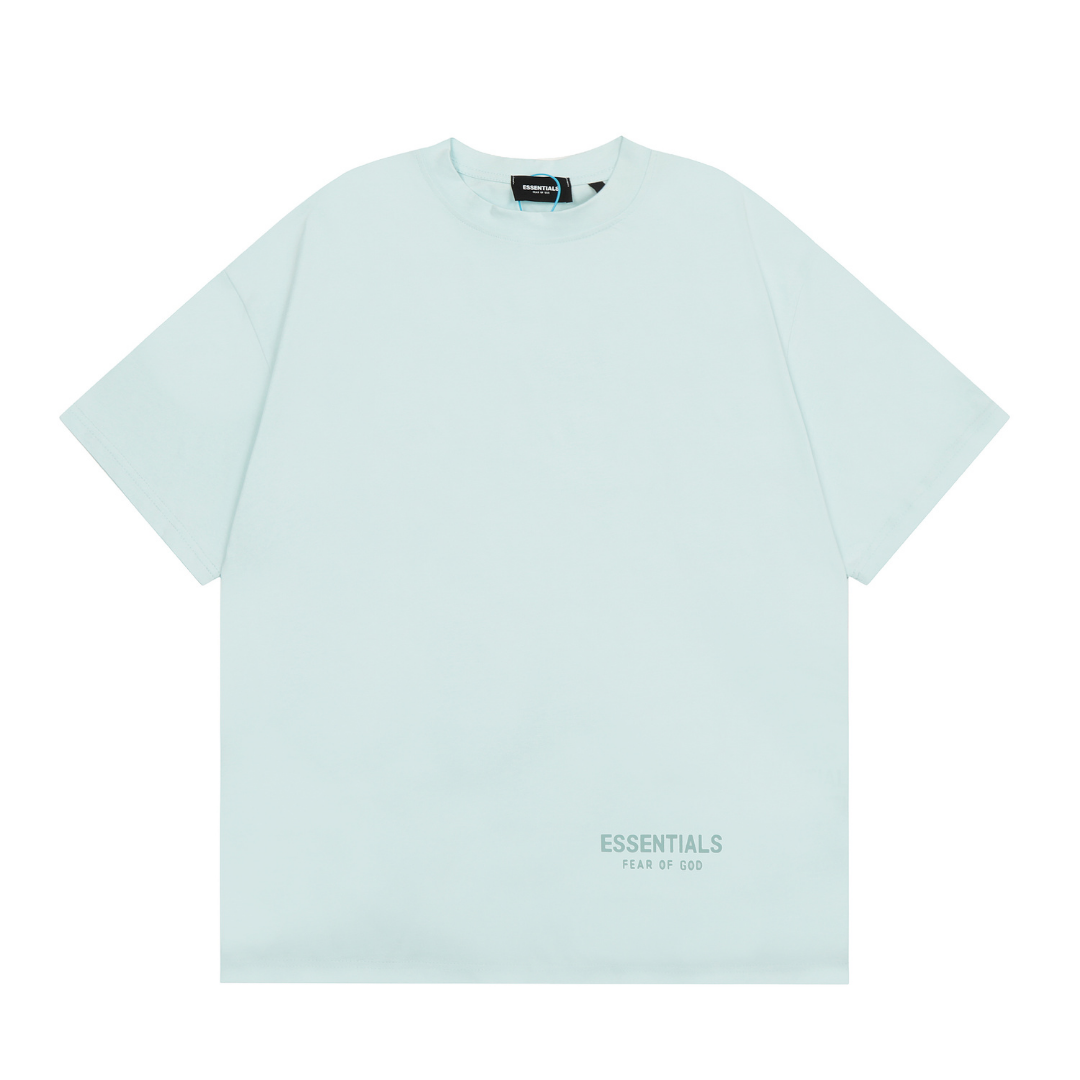 Essentials Fear of God Hochwertiges Baumwoll-T-Shirt für Herren, Lässig, Oversized Passform