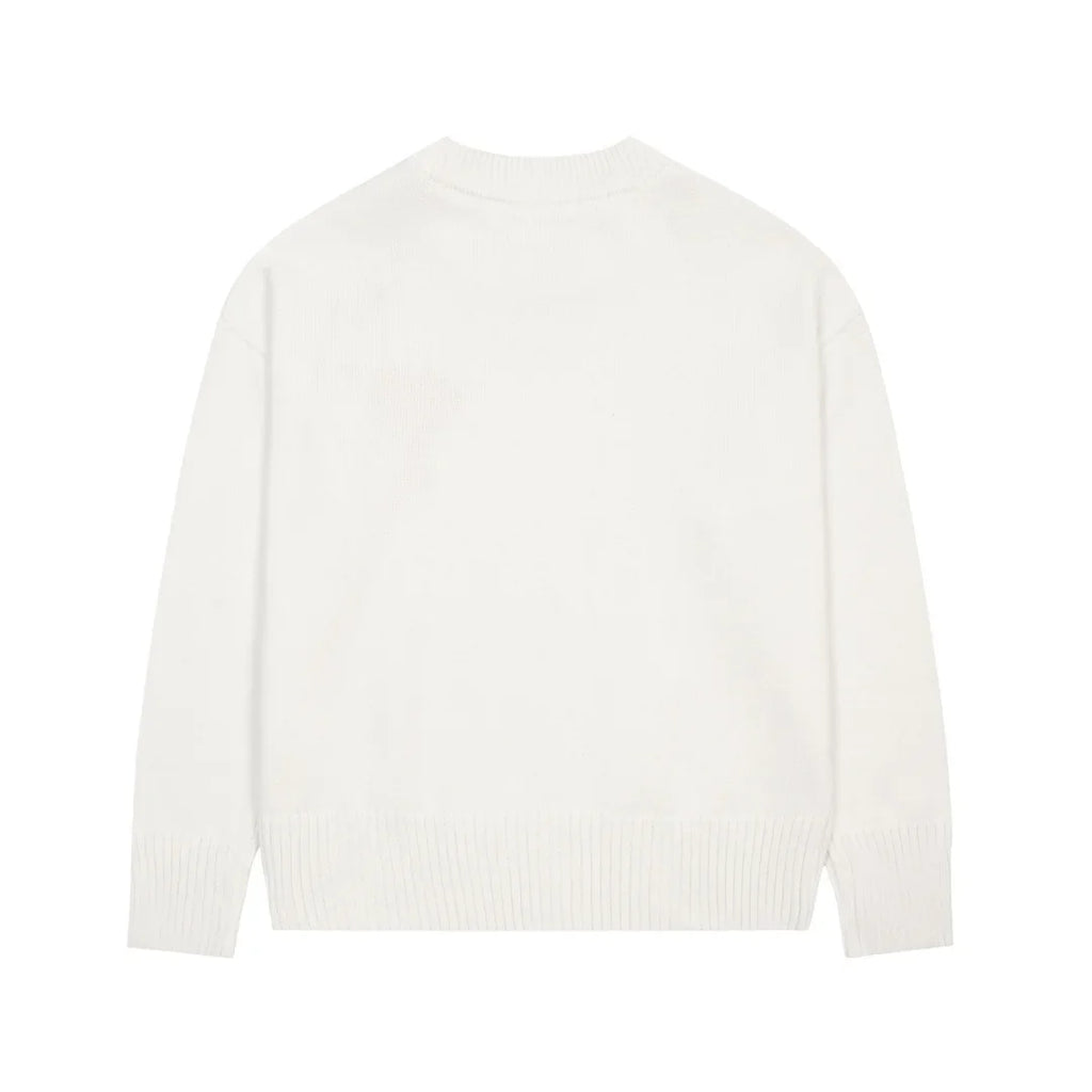 Eleganter AMI Paris Pullover: Zeitloses Design, Hohe Qualität, Vielseitiger Parisianer Stil