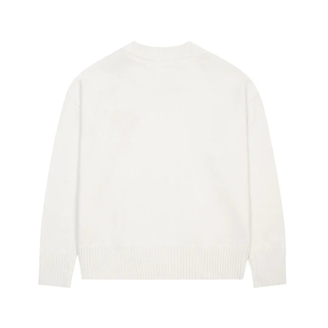 Eleganter AMI Paris Pullover: Zeitloses Design, Hohe Qualität, Vielseitiger Parisianer Stil