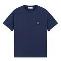 Stone Island Premium Herren T-Shirt mit Kompass-Patch, Italienisches Design, Urbaner Stil
