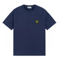 Stone Island Herren T-Shirt aus Baumwolle mit Kompass-Logo für Freizeit