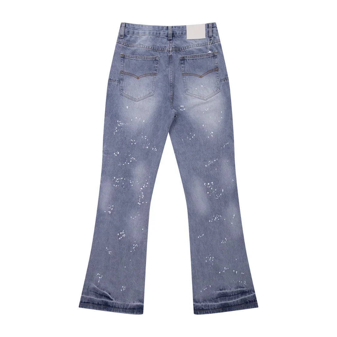 Gallery Dept. Handbemalte Denim Jeans: Einzigartiger Streetwear-Stil für Künstlerseelen
