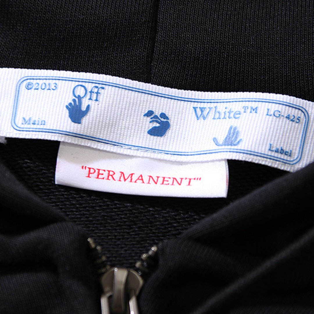 Off-White Monogramm Luxus Hoodie – Stylischer Kapuzenpullover für Herren
