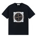 Stone Island Monochromes Herren T-Shirt – Stylisch, Hochwertig, Baumwolle