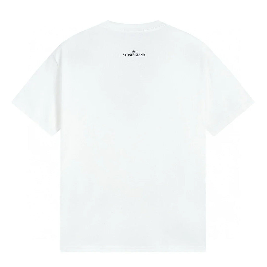 Stone Island Monochrom Herren Baumwoll T-Shirt - Ikonischer Urbaner Stil