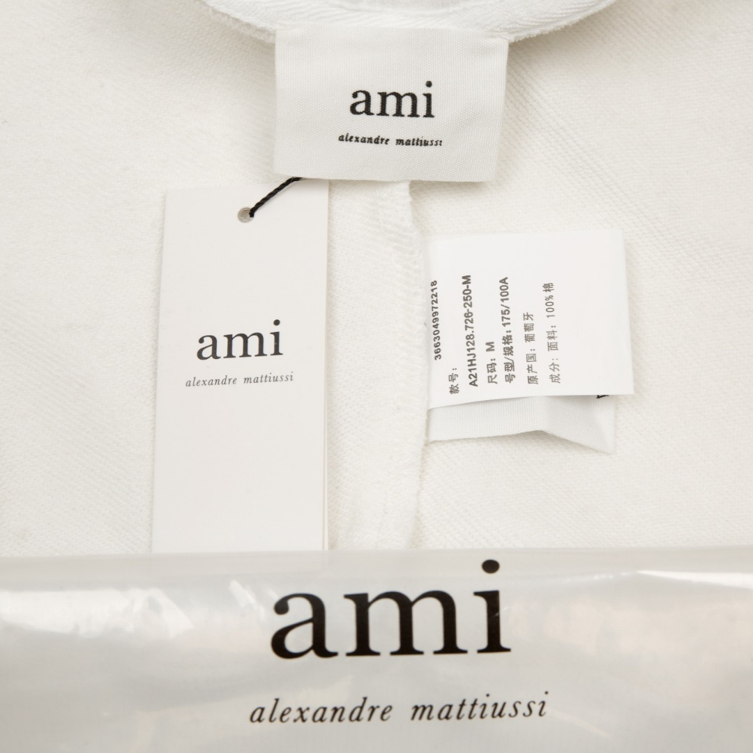 AMI Paris Unisex Designer Jacke - Zeitloser Pariser Chic für Stilbewusste