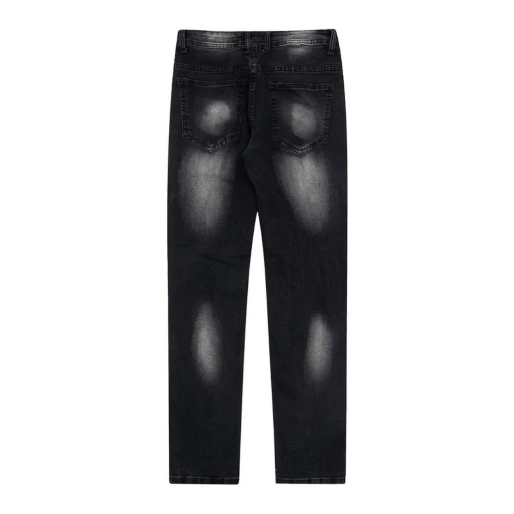 Gallery Dept. Handbemalte Distressed Denim Jeans – Einzigartiger Künstlerischer Streetwear-Look