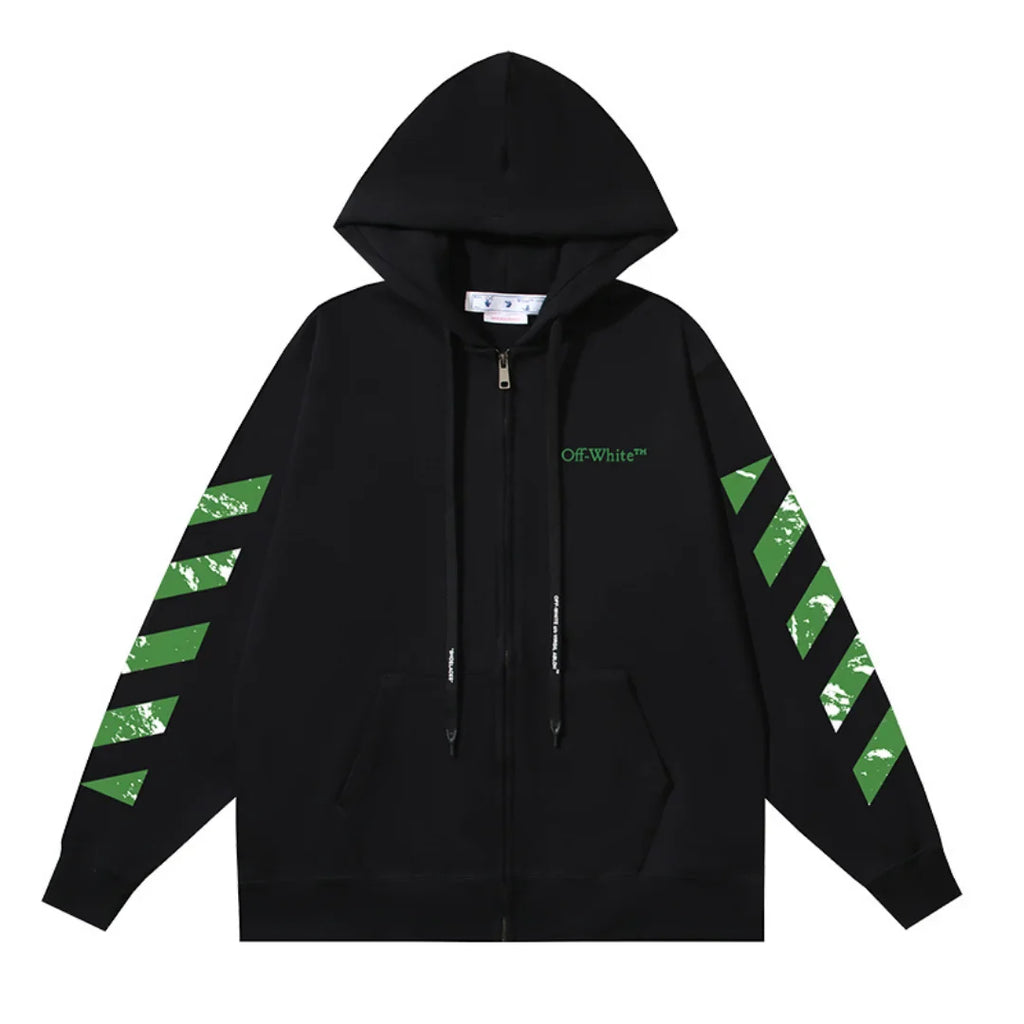 OFF-WHITE Luxus Monogramm Hoodie – Stylischer Urban Streetwear Pullover für Herren