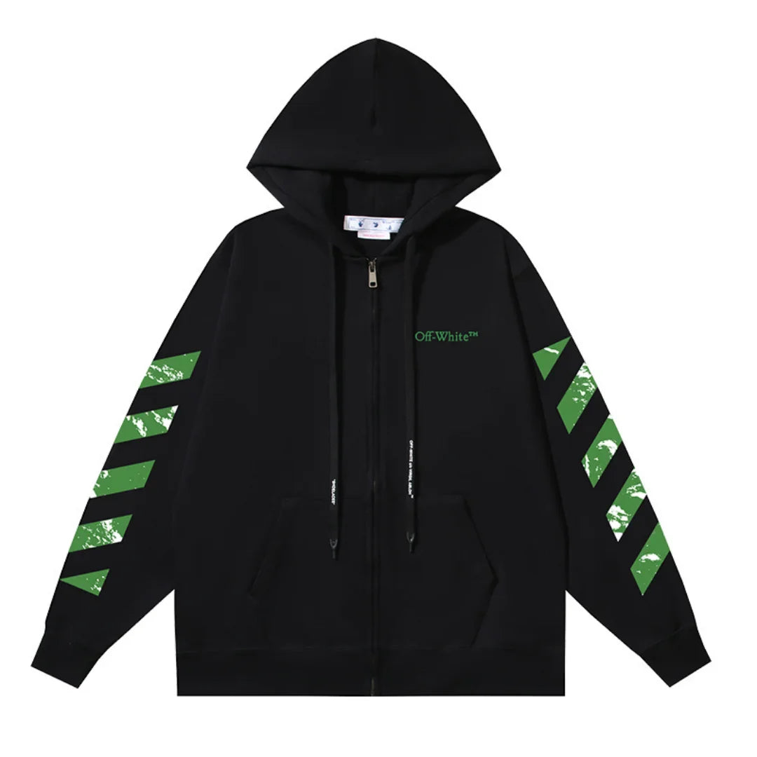 OFF-WHITE Luxus Monogramm Hoodie – Stylischer Urban Streetwear Pullover für Herren
