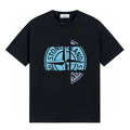 Stone Island Monochromes T-Shirt: Premium Baumwolle, Klassischer Stil, Exklusives Patch-Design