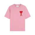 AMI Paris Unisex T-Shirt – Hochwertige Baumwolle mit Herz-Logo für stilvollen Komfort