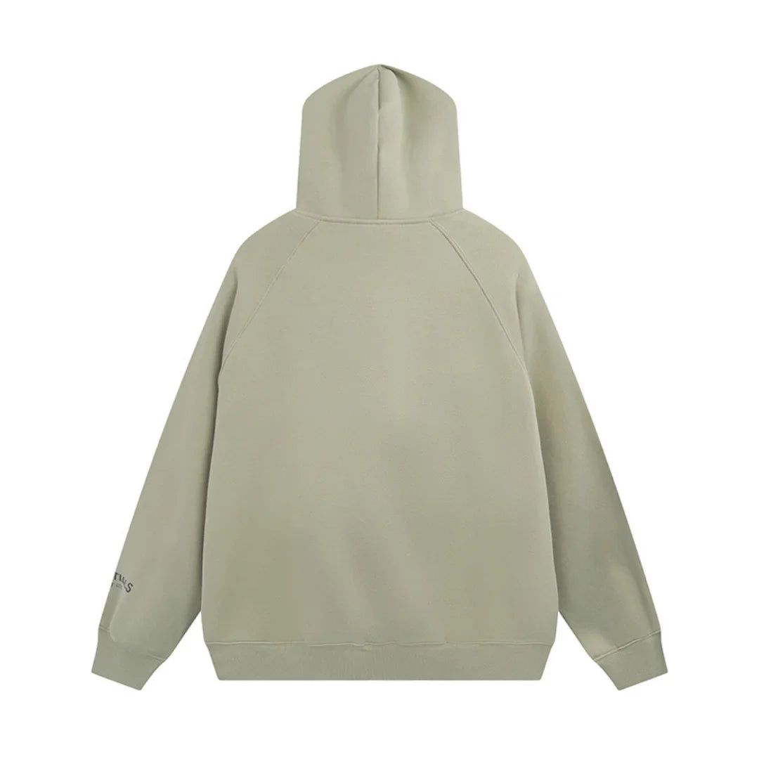 Essentials Fear of God Hochwertiger Oversize Kapuzenpullover in Neutralen Farben