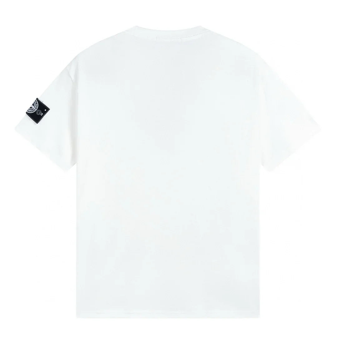 Stone Island Monochromes Herren T-Shirt - Premium Baumwolle Weich & Stylisch