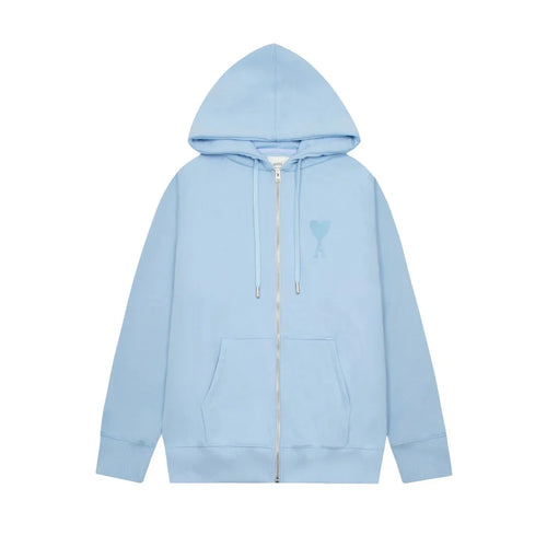 AMI Paris Unisex Designer Jacke - Zeitloser Pariser Chic mit Herz Logo Stickerei