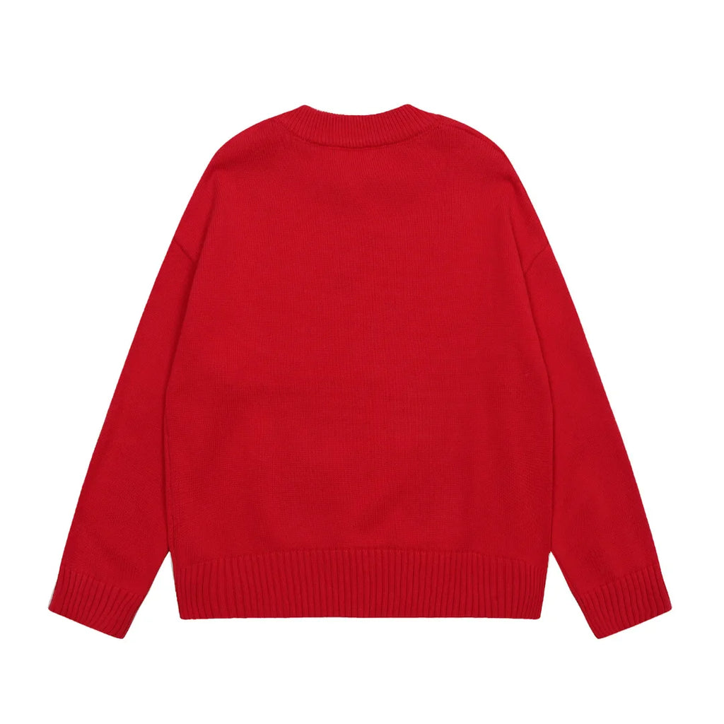 Eleganter AMI Paris Unisex Pullover: Zeitloser Komfort im Pariser Chic