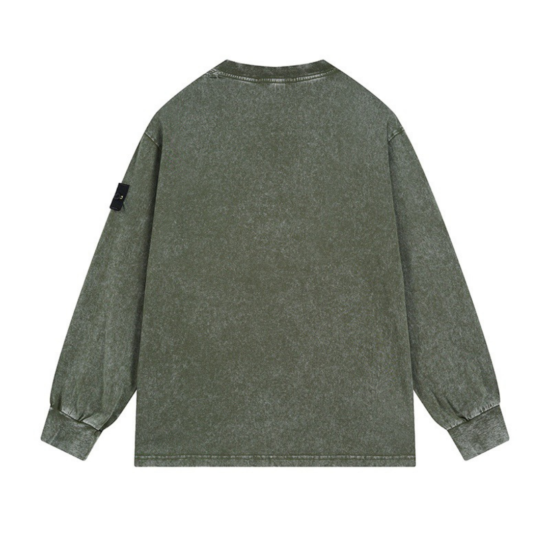 Exklusiver Stone Island Monogramm Hoodie für Herren – Luxus Designer Kapuzenpullover