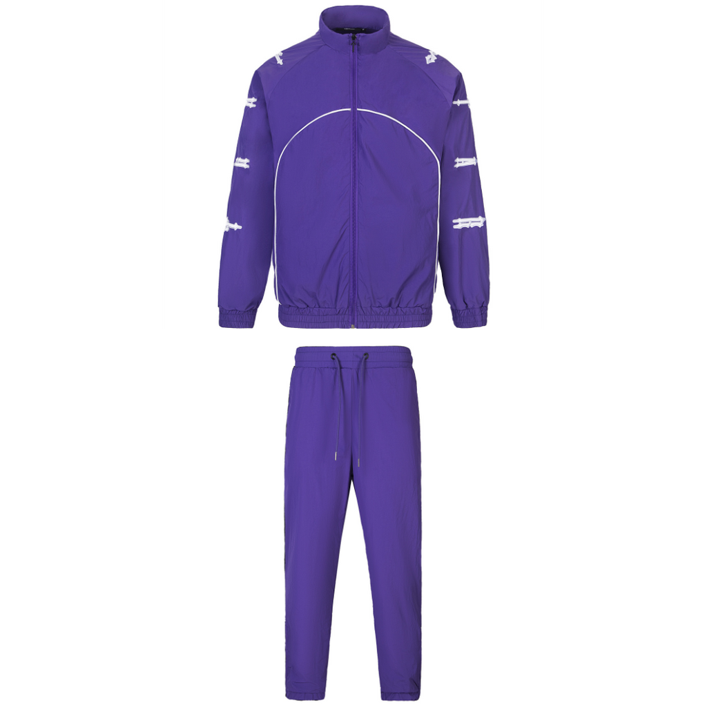 Trapstar T-Shellsuit Lila Trainingsanzug: Exklusiver Urban-Stil für Komfort & Statement