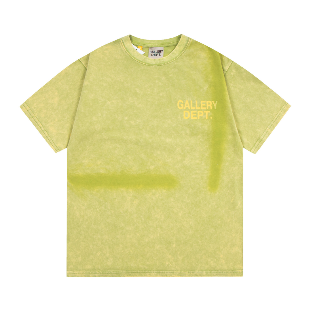 Gallery Dept. Künstlerisches Deconstructed Oversized T-Shirt: Handgemachte Baumwoll-Streetwear