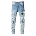 Exklusive Amiri Paint Drip Jeans: Stylische Designer-Denim mit einzigartigem Farbspritzer-Look