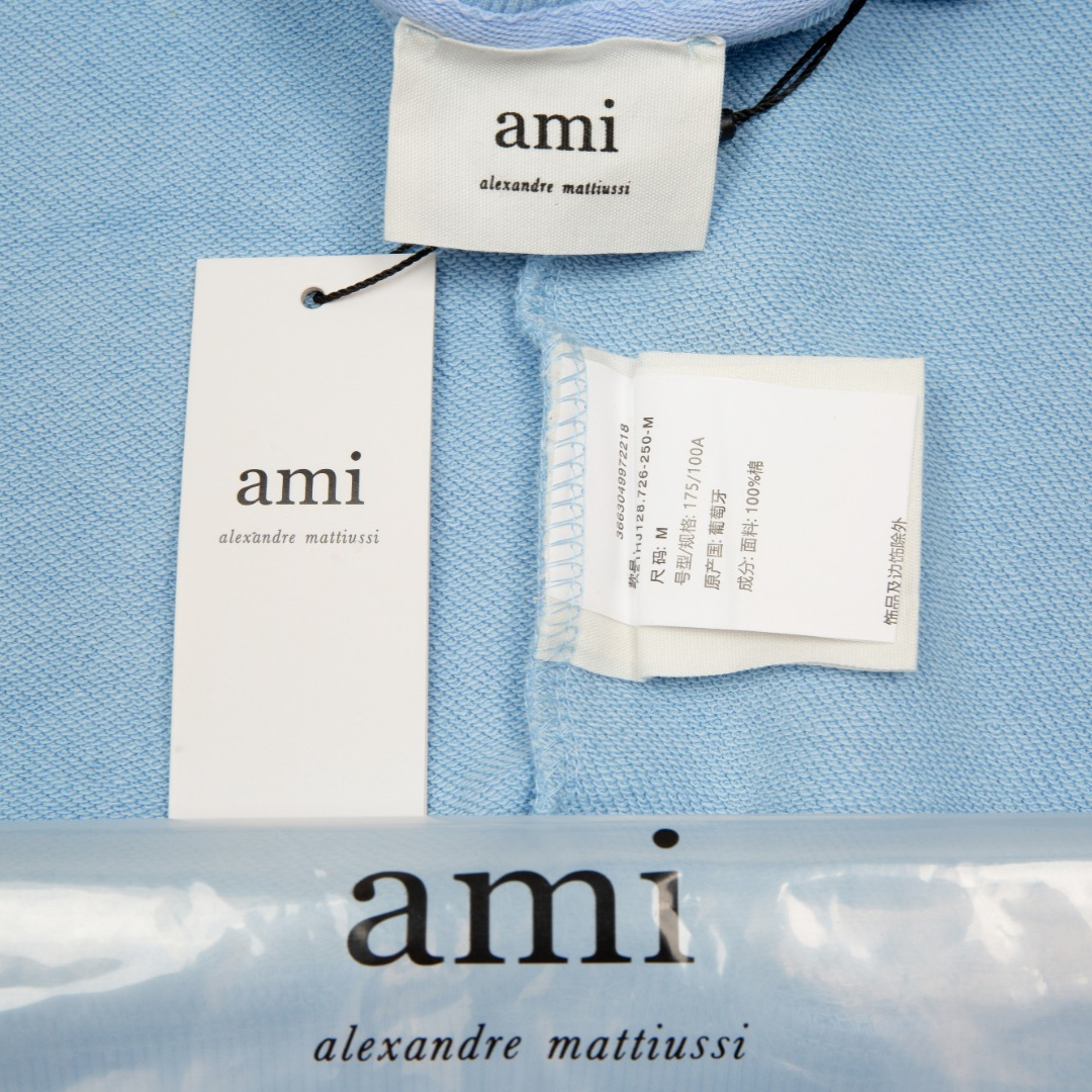 AMI Paris Unisex Designer Jacke - Zeitloser Pariser Chic mit Herz Logo Stickerei