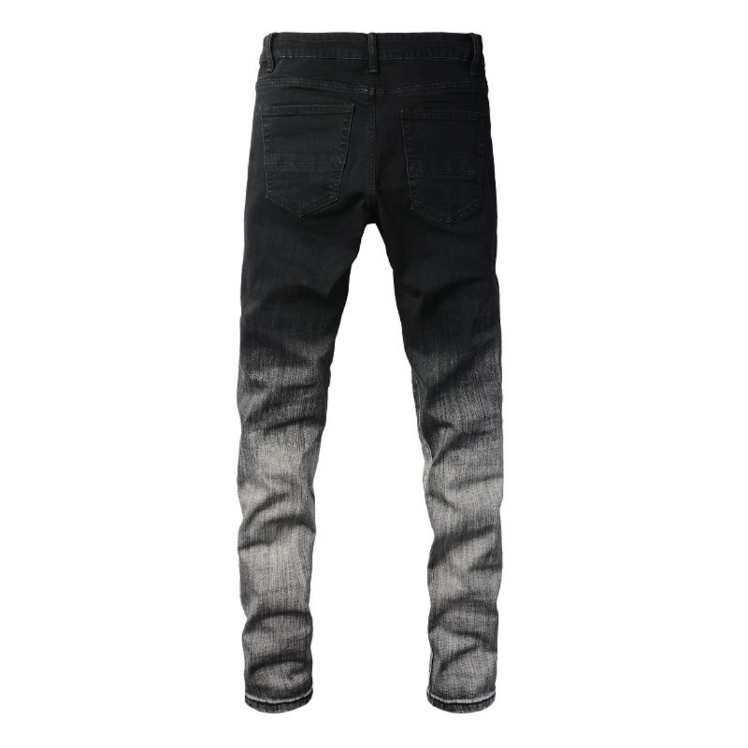 Amiri Gradient Black Jeans für Herren – Luxuriöser Denim mit Farbverlauf Effekt