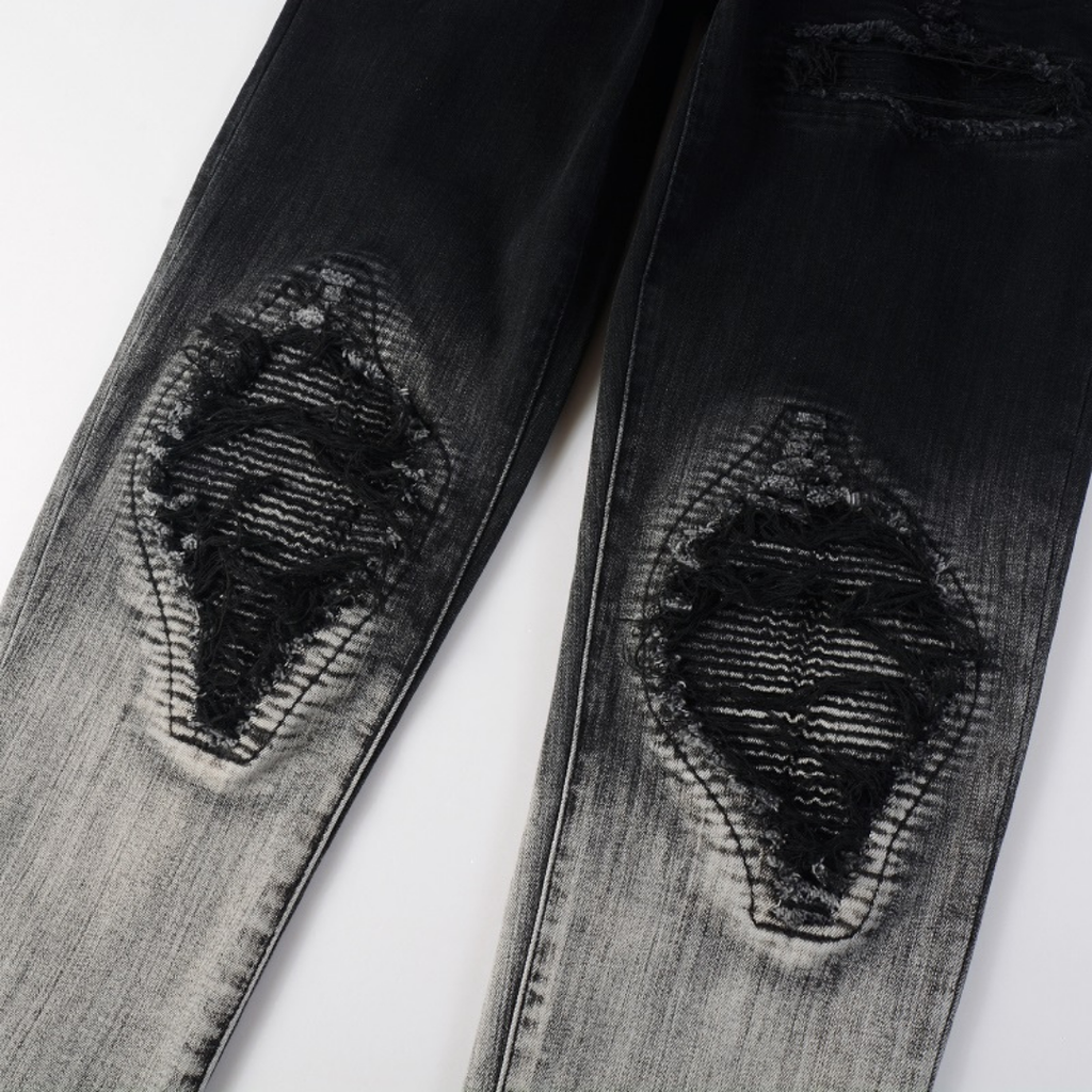 Amiri Gradient Black Jeans für Herren – Luxuriöser Denim mit Farbverlauf Effekt