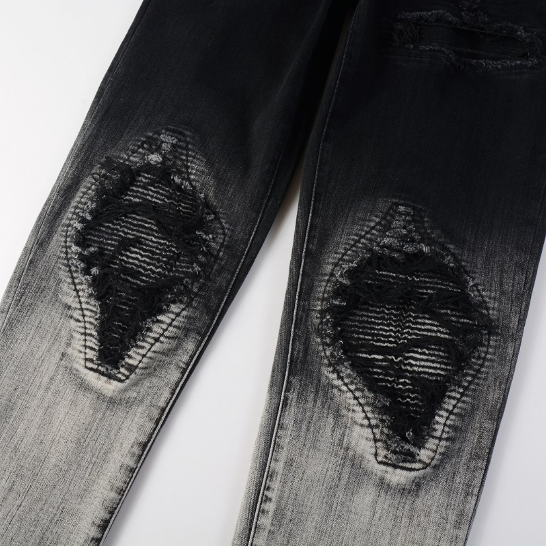 Amiri Gradient Black Jeans für Herren – Luxuriöser Denim mit Farbverlauf Effekt