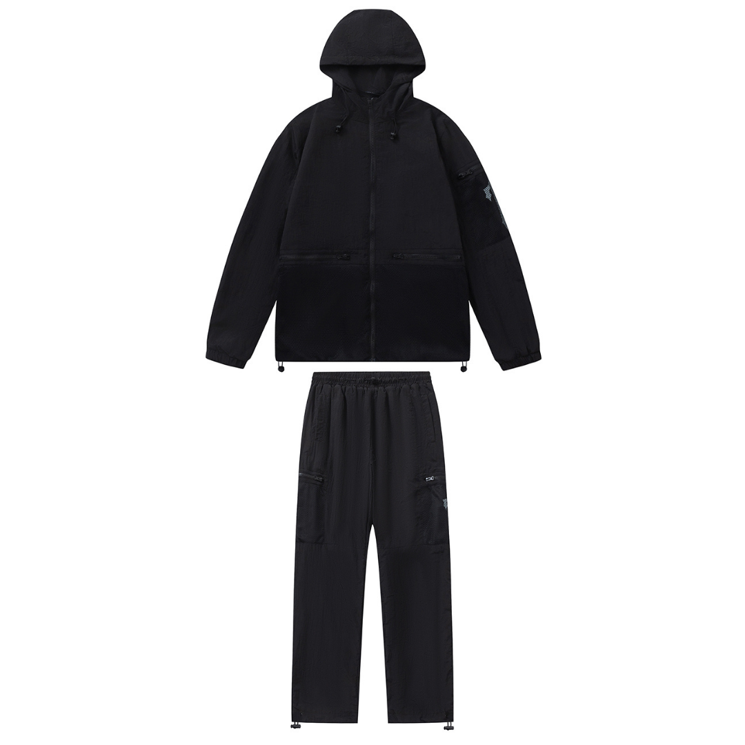 Trapstar Secret Windbreaker Trainingsanzug Set - Wasserdichtes Streetwear Sport-Outfit