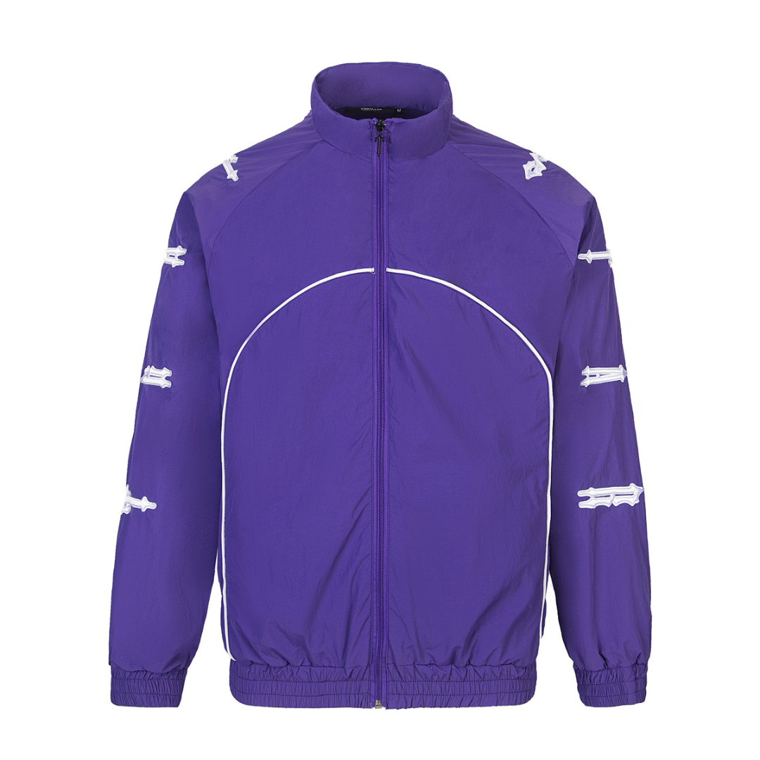 Trapstar T-Shellsuit Lila Trainingsanzug für Herren - Urbaner Streetwear Style