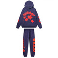 Stilvoller SP5DER Unisex Streetwear Trainingsanzug – Luxus Komfort Set