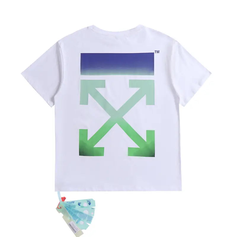 Luxuriöses Off-White Monogramm Baumwoll-T-Shirt für Herren – Stilvolles Designer-Piece